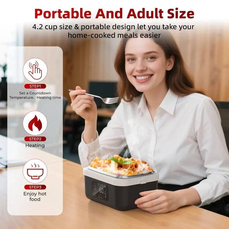 Cordless Electric Lunch Box Food Heater
