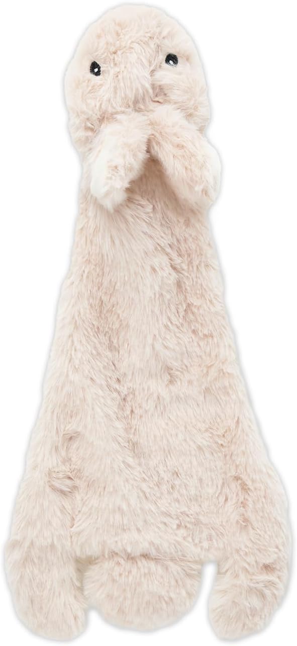 Squeaky Plush Dog Toys with Soft Durable Fabric, Interactive Indoor Play Toys for Small, Medium, and Large Dogs, 4-Piece Set (Small)