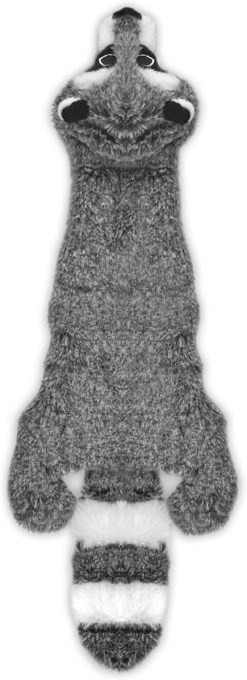 Squeaky Plush Dog Toys with Soft Durable Fabric, Interactive Indoor Play Toys for Small, Medium, and Large Dogs, 4-Piece Set (Small)