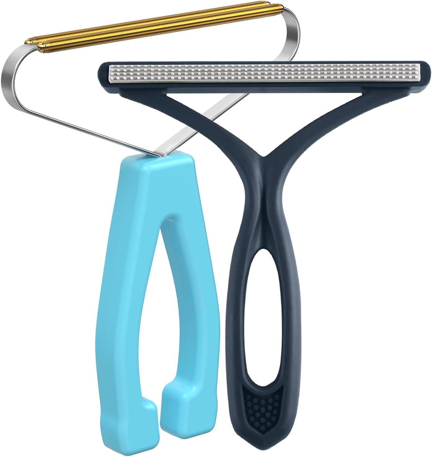 Pet Hair Remover Tool, Manual Carpet Rake and Pile Brush for Dog and Cat Hair on Carpets, Rugs, Furniture, and Pet Beds