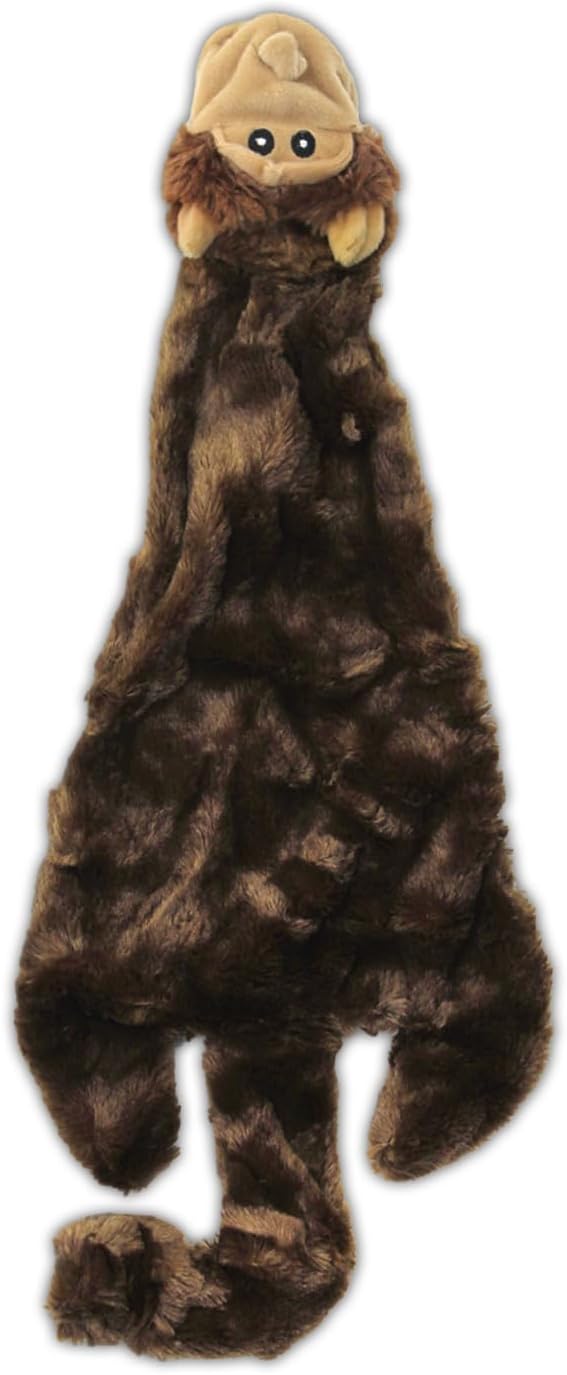 Squeaky Plush Dog Toys with Soft Durable Fabric, Interactive Indoor Play Toys for Small, Medium, and Large Dogs, 4-Piece Set (Small)