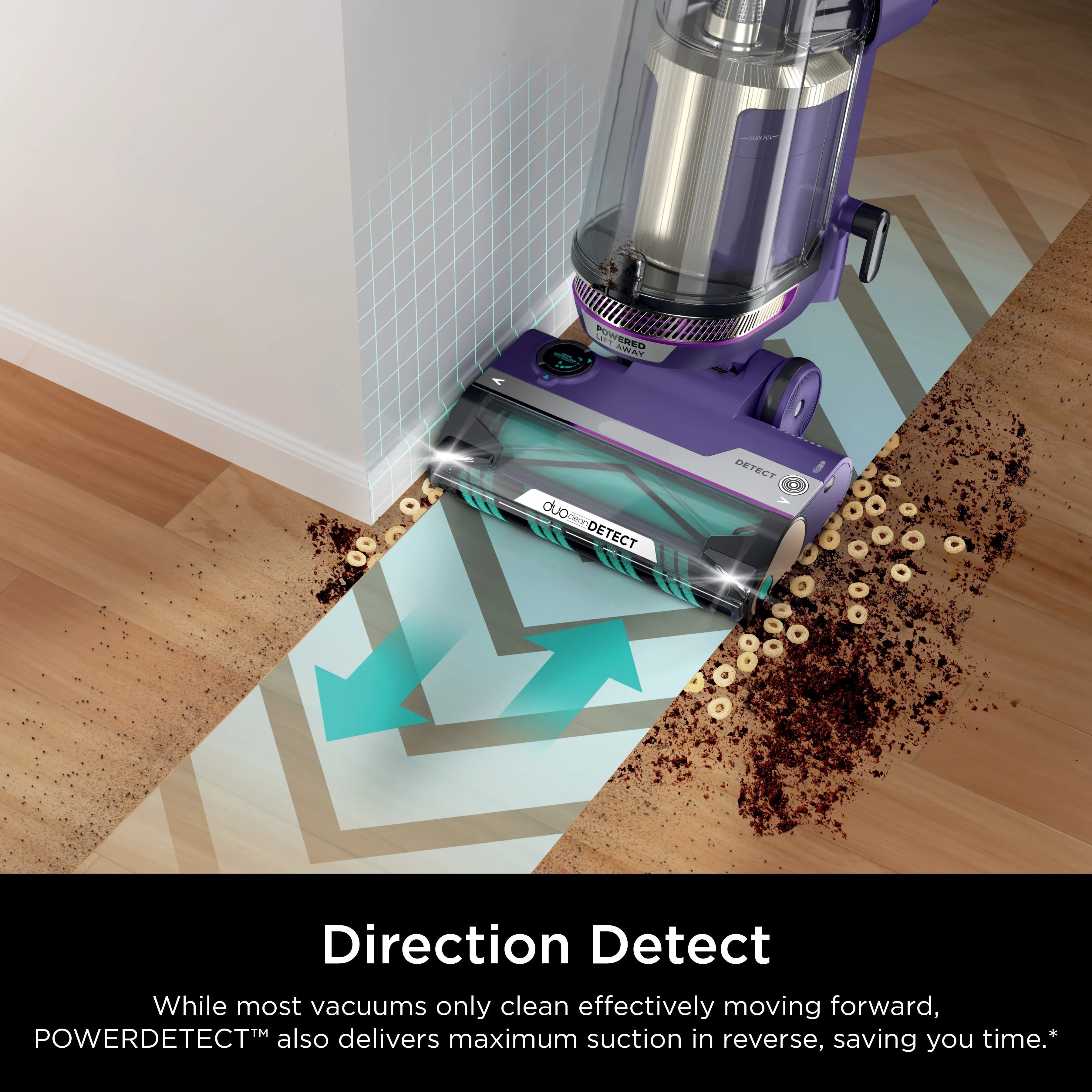 High-Efficiency Upright Vacuum Cleaner with Advanced Technology