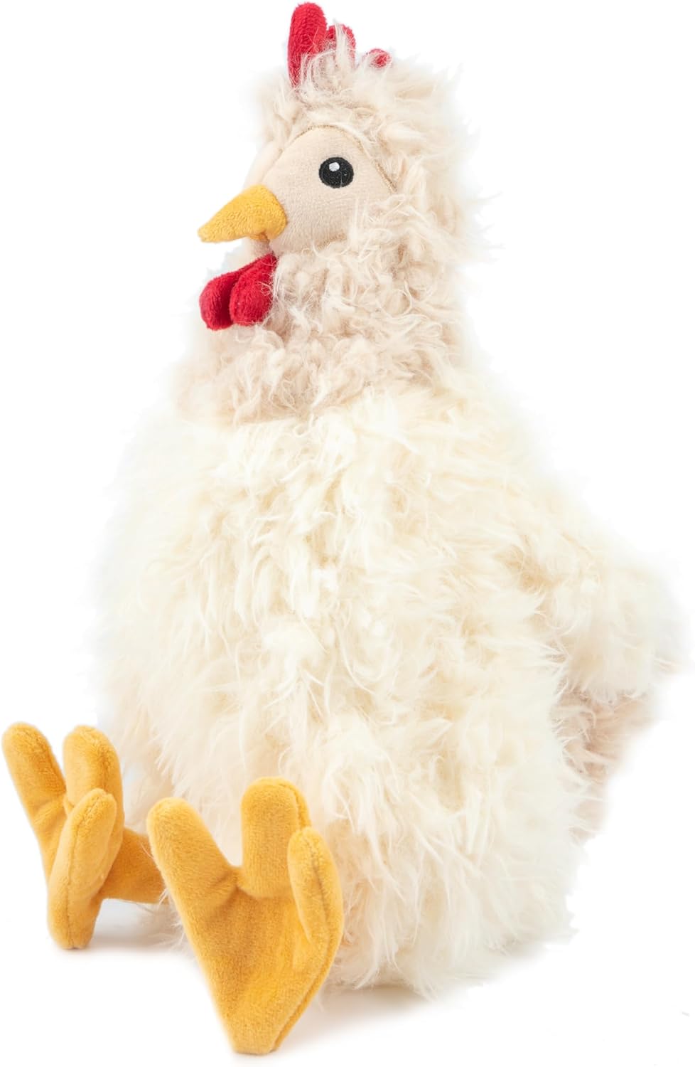 Interactive Squeaky Dog Chew Toy with Crinkle Sound, Fetch and Chewing Toy for Small, Medium, and Large Dogs