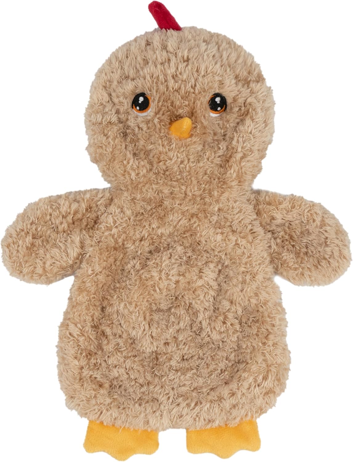 Interactive Squeaky Dog Chew Toy, Crinkle Duck Plush Toy for Small Medium and Large Dogs