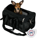 Airline Approved Soft-Sided Pet Travel Carrier, Deluxe Design, Large Size, Black