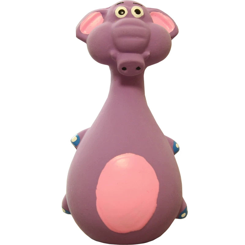 Pomdsds | Soft Natural Latex Puppy Toy with Gentle Sound, Everyday Interactive Play for Small Dogs