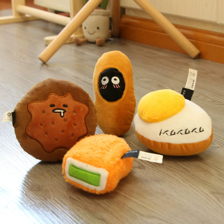 Pomdsds | Cartoon-Style Plush Pet Toy for Small Dogs for Everyday Play