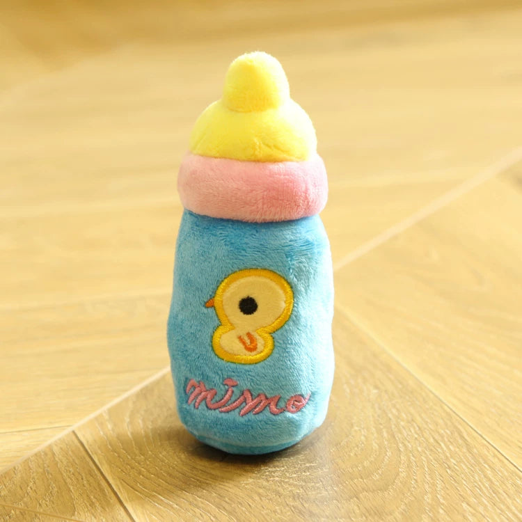 Pomdsds | Plush Fruit & Vegetable–Style Puppy Toy with Gentle Sound, Everyday Play for Small Dogs