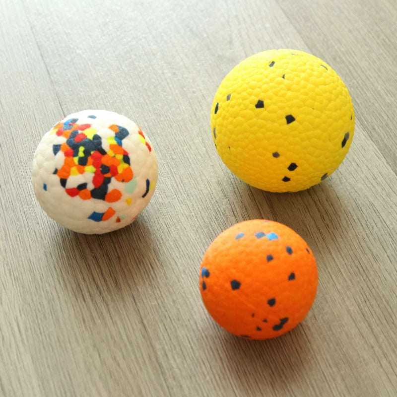 Pomdsds | Lightweight Interactive Dog Ball with Textured Surface, Everyday Play for Small to Medium Dogs