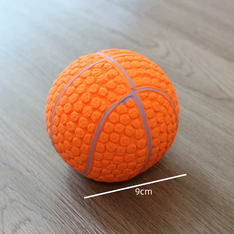 Pomdsds | Bubble-Style Latex Ball Pet Toy for Medium and Large Dogs
