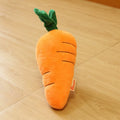 Pomdsds | Carrot-Shaped Plush Dog Toy with Gentle Sound, Everyday Interactive Play for Small to Medium Dogs