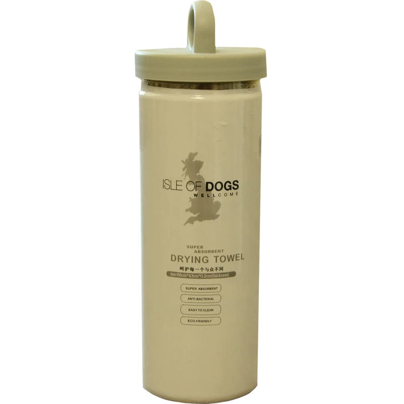 Pomdsds | Soft Microfiber Pet Drying Towel for Dogs with Portable Design