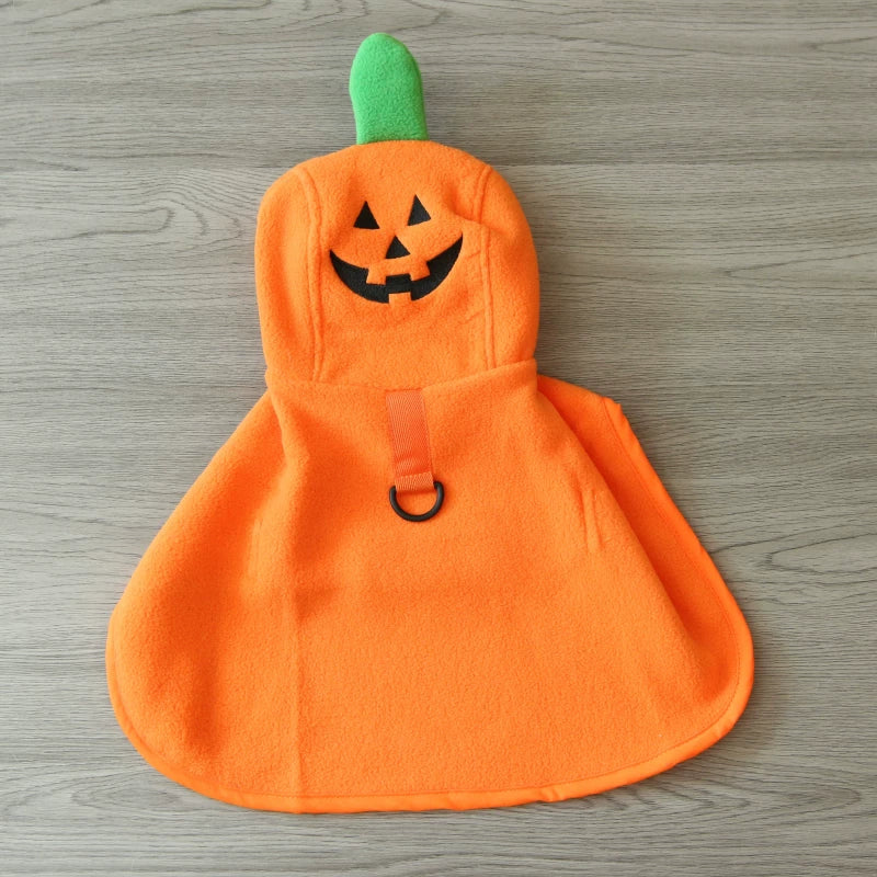 Pomdsds | Reversible Polar Fleece Pet Cloak, Everyday Halloween & Autumn-Winter Wear for Dogs and Cats