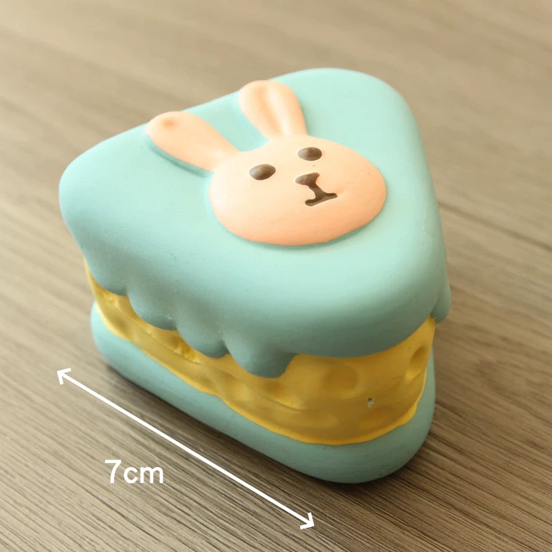 Pomdsds | Assorted Natural Latex Dog Toys with Gentle Sound, Everyday Play Set for Small Dogs