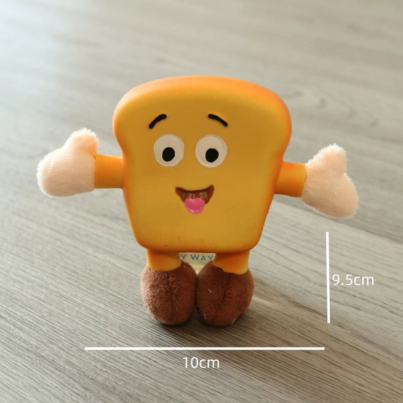 Pomdsds | Soft Latex & Plush Dog Toy with Gentle Sound, Everyday Interactive Play for Puppies