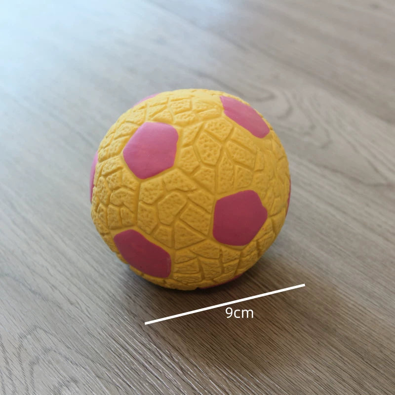 Pomdsds | Bubble-Style Latex Ball Pet Toy for Medium and Large Dogs