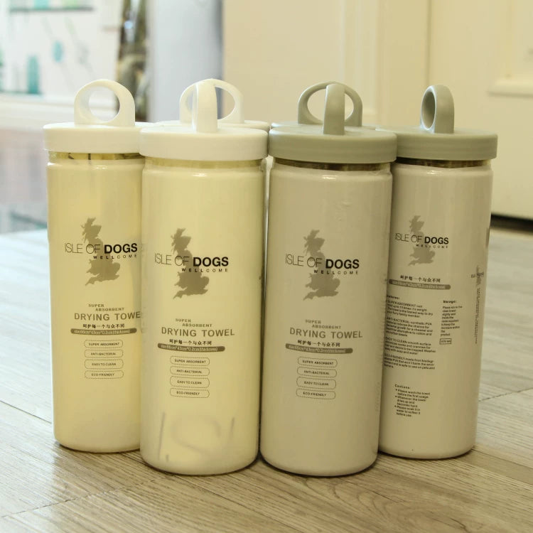 Pomdsds | Soft Microfiber Pet Drying Towel for Dogs with Portable Design