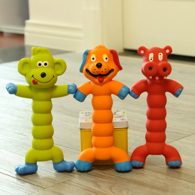 Pomdsds | Long-Shape Latex Pet Toy for Cats and Dogs for Everyday Play