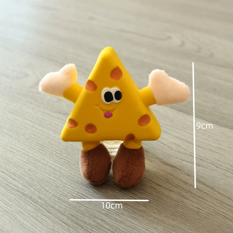 Pomdsds | Fruit-Inspired Natural Latex Dog Toy with Soft Plush Detail and Gentle Sound