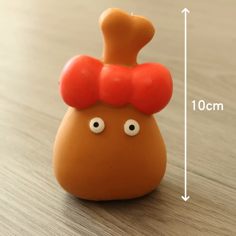 Pomdsds | Assorted Natural Latex Dog Toys with Gentle Sound, Everyday Play Set for Small Dogs