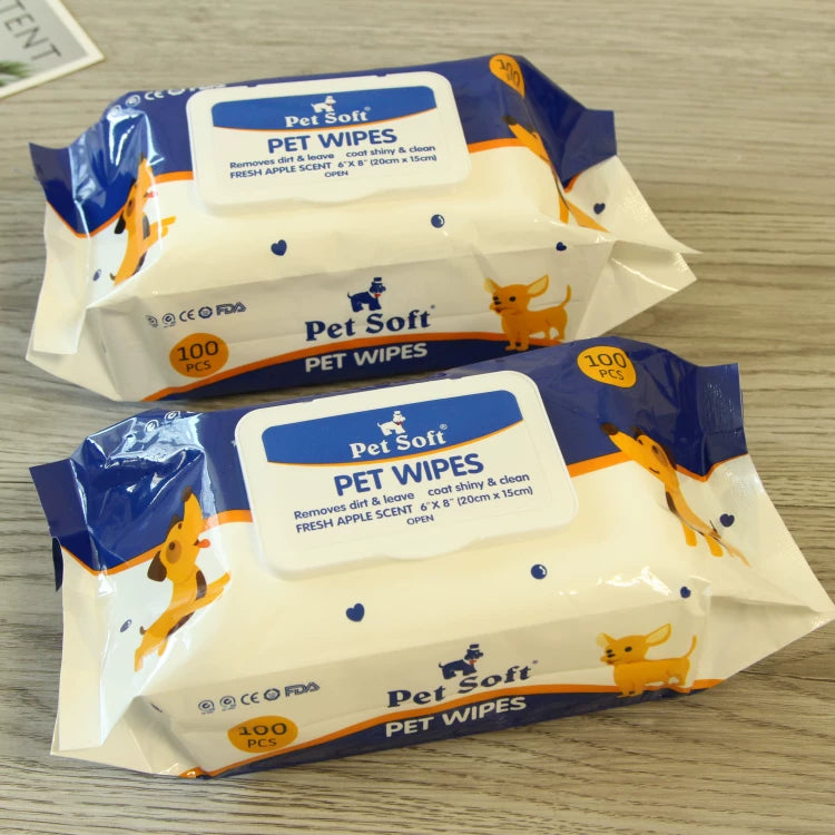 Pomdsds | Gentle Pet Cleaning Wipes for Cats and Dogs – Daily Care Pack