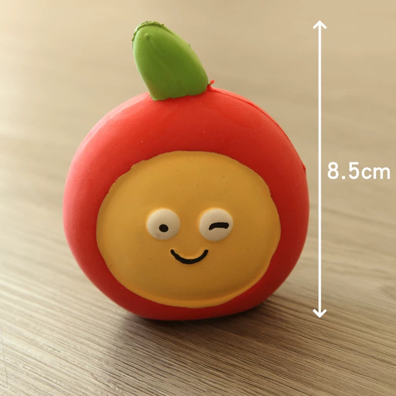 Pomdsds | Assorted Natural Latex Dog Toys with Gentle Sound, Everyday Play Set for Small Dogs