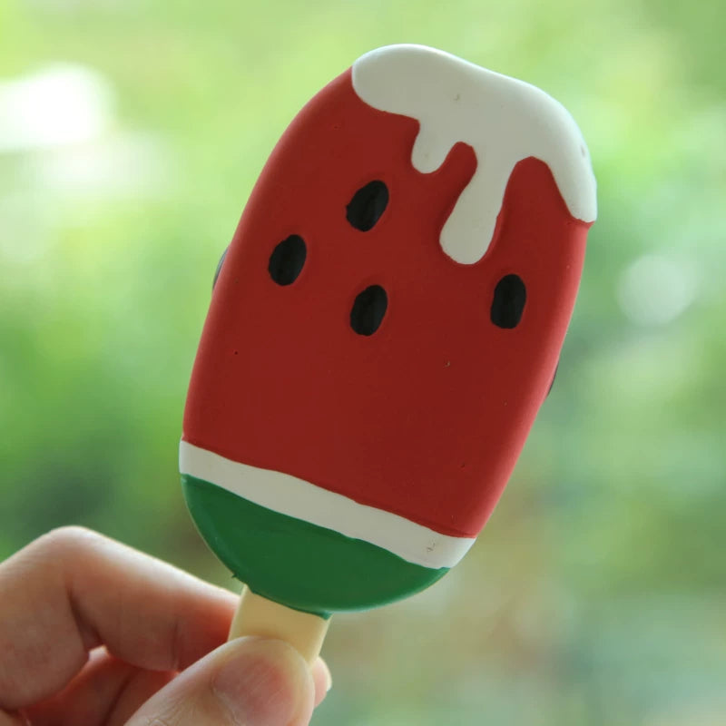 Pomdsds | Fruit-Inspired Latex Pet Toy with Colorful Design for Everyday Play