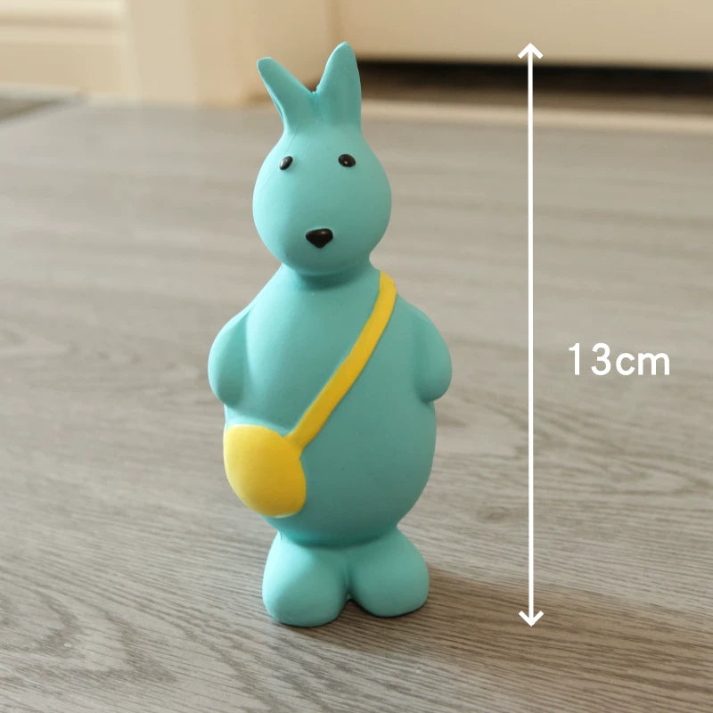 Pomdsds | Assorted Natural Latex Dog Toys with Gentle Sound, Everyday Play Set for Small Dogs