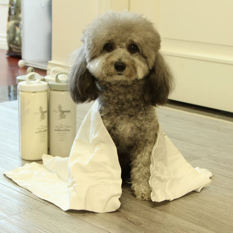 Pomdsds | Soft Microfiber Pet Drying Towel for Dogs with Portable Design