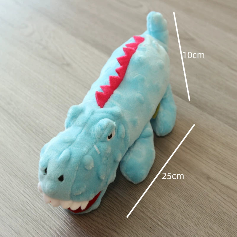 Pomdsds | Dinosaur-Themed Dog Toy with Gentle Sound, Interactive Plush Play for Small to Medium Dogs