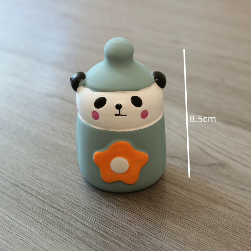 Popping Dog Toy Bite Resistant Sound Natural Latex Pet Toy Bichon Teddy Puppy Teething Toy