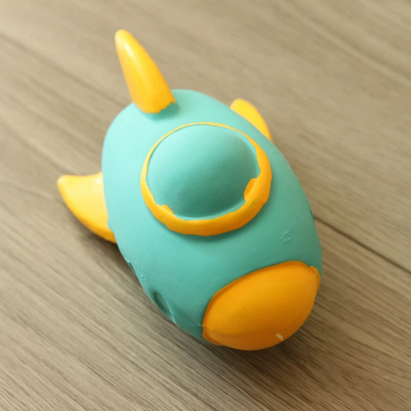 Pomdsds | Assorted Natural Latex Dog Toys with Gentle Sound, Everyday Play Set for Small Dogs