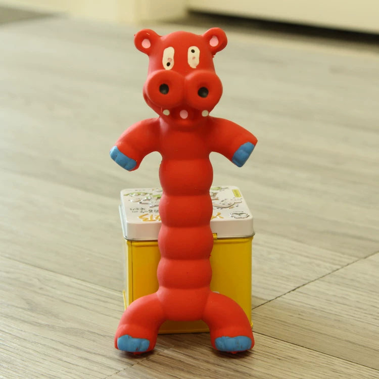 Pomdsds | Long-Shape Latex Pet Toy for Cats and Dogs for Everyday Play