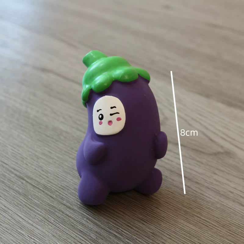 Popping Dog Toy Bite Resistant Sound Natural Latex Pet Toy Bichon Teddy Puppy Teething Toy