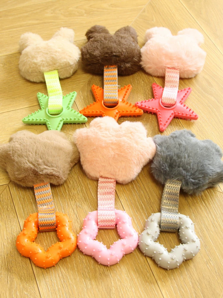 Pomdsds | Soft Texture Puppy Chew Toy with Gentle Sound, Daily Play & Early Training Use