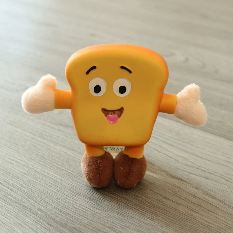 Pomdsds | Soft Latex & Plush Dog Toy with Gentle Sound, Everyday Interactive Play for Puppies