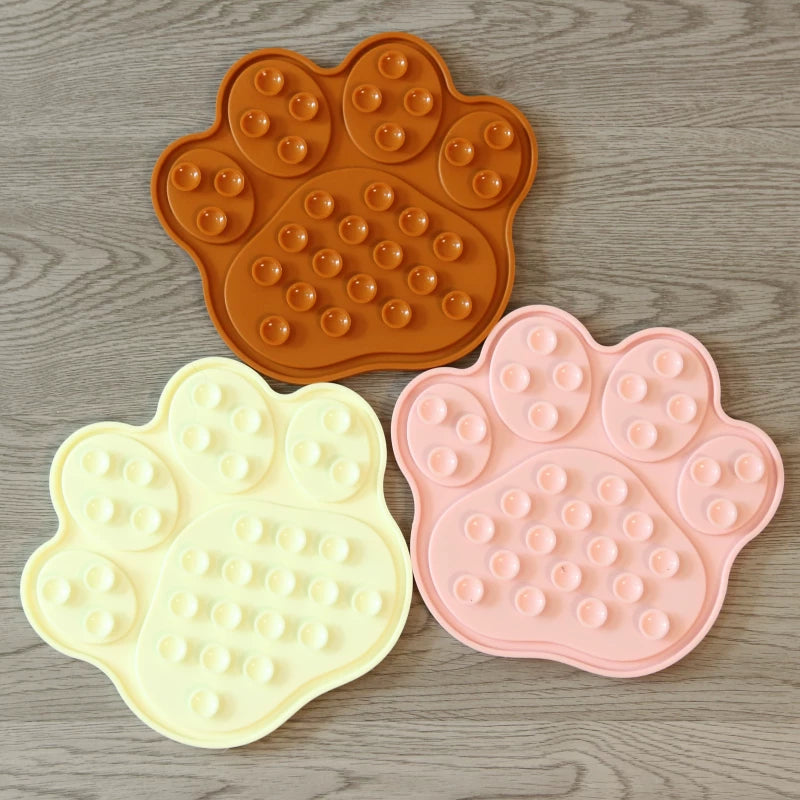 Pomdsds | Silicone Pet Feeding Bowl with Textured Base for Daily Use