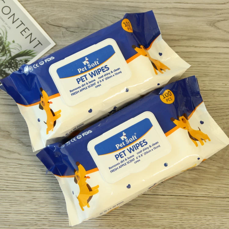 Pomdsds | Gentle Pet Cleaning Wipes for Cats and Dogs – Daily Care Pack