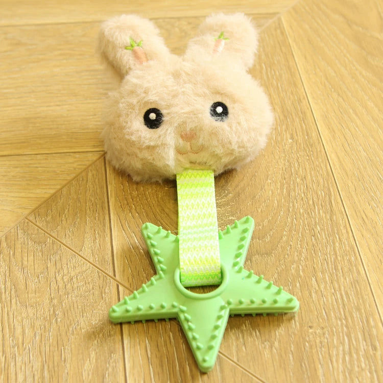 Pomdsds | Soft Texture Puppy Chew Toy with Gentle Sound, Daily Play & Early Training Use