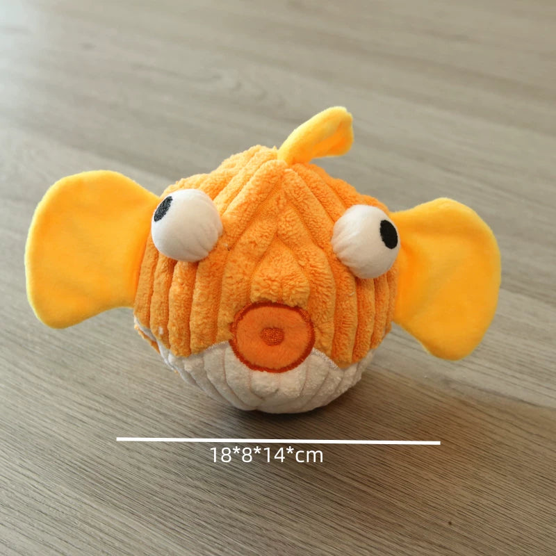 Pomdsds | Textured Interactive Dog Ball with Crinkle Sound, Everyday Play for Small to Medium Dogs