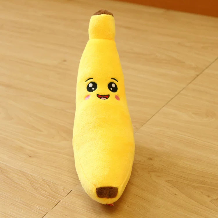 Pomdsds | Carrot-Shaped Plush Dog Toy with Gentle Sound, Everyday Interactive Play for Small to Medium Dogs