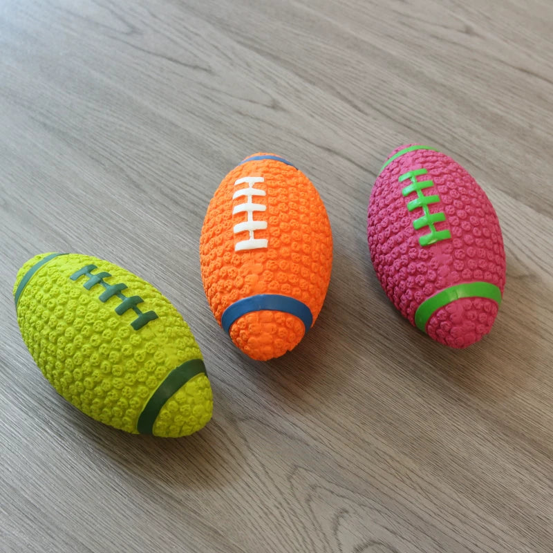 Pomdsds | Bubble-Style Latex Ball Pet Toy for Medium and Large Dogs