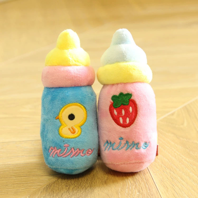 Pomdsds | Plush Fruit & Vegetable–Style Puppy Toy with Gentle Sound, Everyday Play for Small Dogs