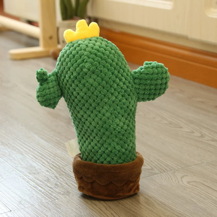 Pomdsds | Cactus-Inspired Plush Pet Toy for Small Dogs for Everyday Play