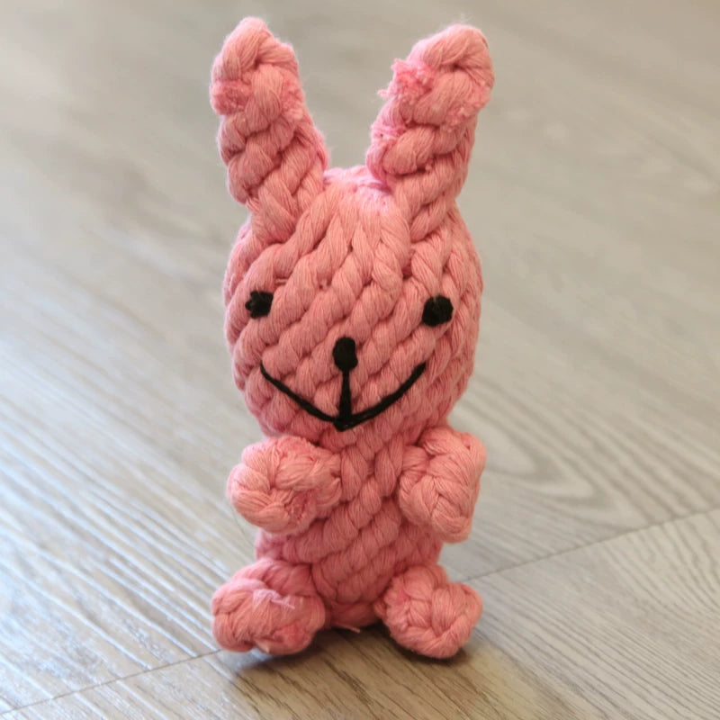 Pomdsds | Cotton Rope Pet Toy with Vegetable and Fruit Design for Everyday Play