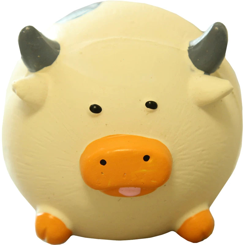 Pomdsds | Natural Latex Puppy Toy with Gentle Sound, Everyday Interactive Play for Small Dogs