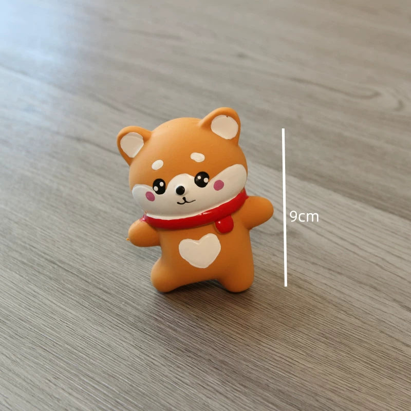 Popping Dog Toy Bite Resistant Sound Natural Latex Pet Toy Bichon Teddy Puppy Teething Toy