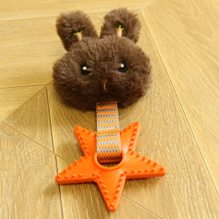 Pomdsds | Soft Texture Puppy Chew Toy with Gentle Sound, Daily Play & Early Training Use