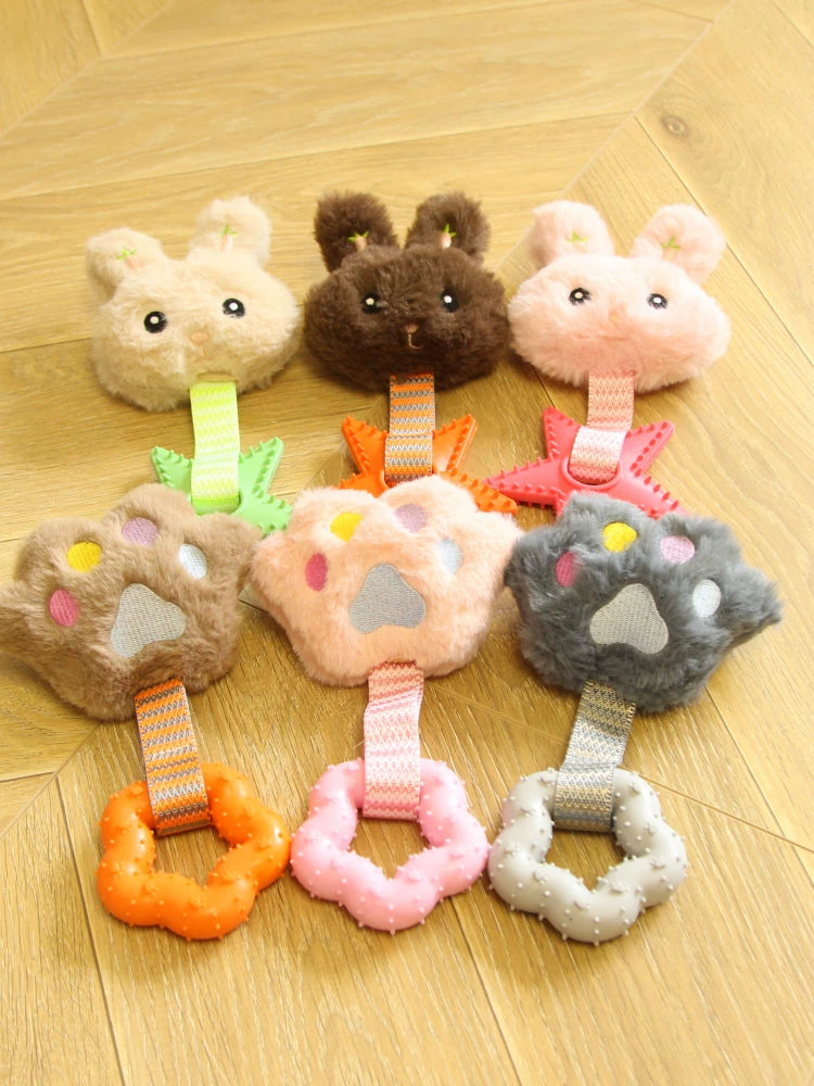 Pomdsds | Soft Texture Puppy Chew Toy with Gentle Sound, Daily Play & Early Training Use