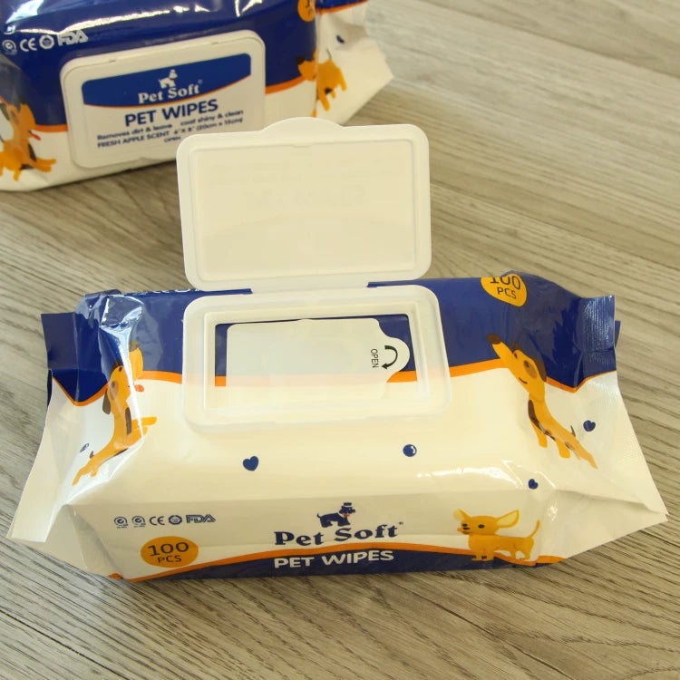 Pomdsds | Gentle Pet Cleaning Wipes for Cats and Dogs – Daily Care Pack